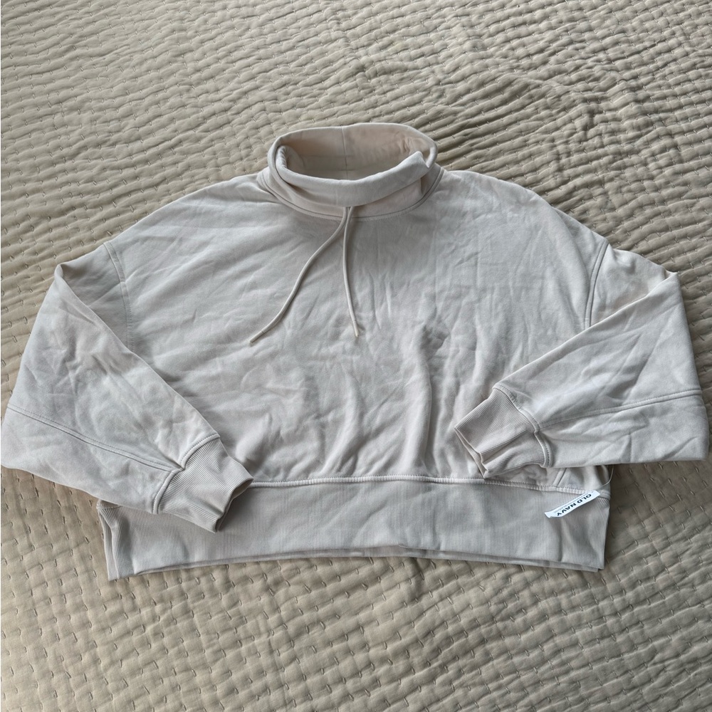 Old Navy Cropped 3/4 Zip Up